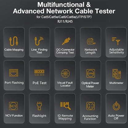11 In 1 Network Cable Tester - Image 2