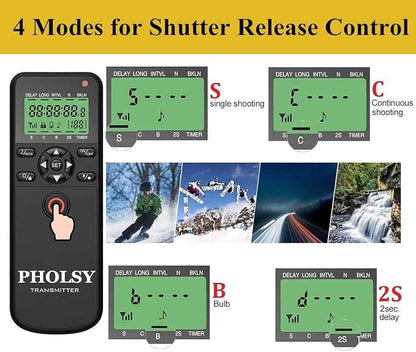 PHOLSY Wireless Timer Remote Release Control - Image 2