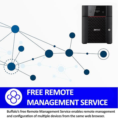 BUFFALO TeraStation 3430DN 4-Bay 4TB Desktop Small-Med Business NAS w/Hard - Image 7