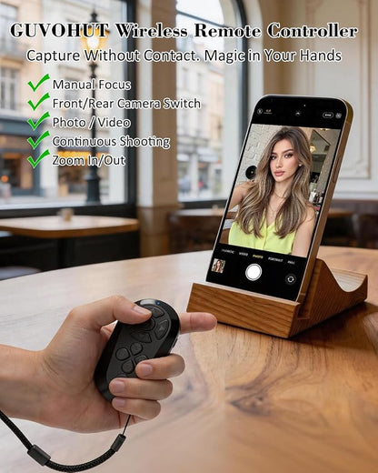 Bluetooth Remote Controller for TikTok Scrolling/Camera/Video Recording/Kindle - Image 3