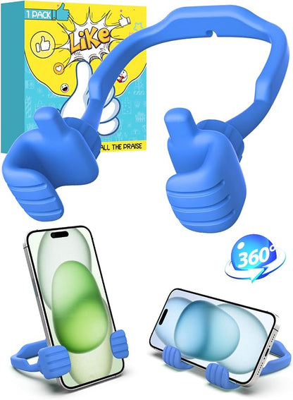 Gifts for Teens Boys Kids Men Adults Cell Phone Stand: Flexible Thumbs Up Lazy by CALDEVER