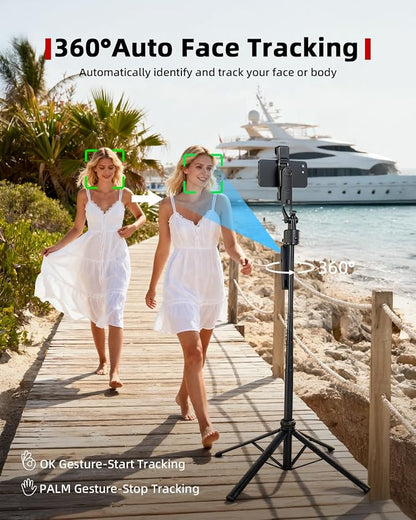 Auto Face Tracking Selfie Stick Tripod - Image 3