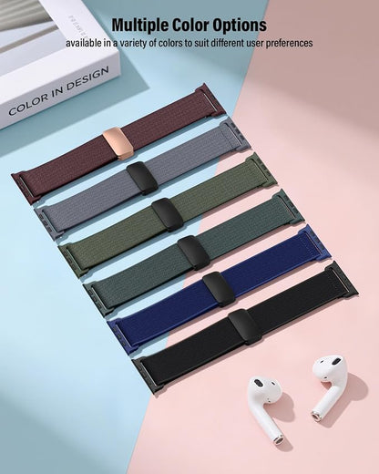 Stretchy Band Compatible with Apple Watch Bands 40mm 38mm 41mm 42mm 44mm 45mm - Image 2