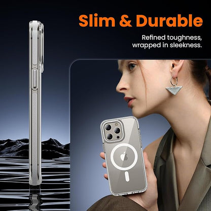 toushion 3 in 1 for iPhone 15 Pro Case Clear - Image 6