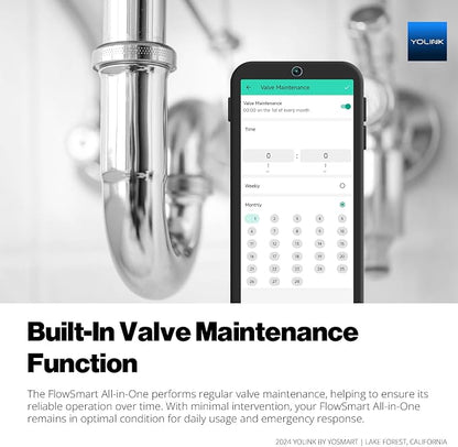 NSF Certified YoLink FlowSmart All-in-One Smart Water Meter & Auto Shutoff - Image 6