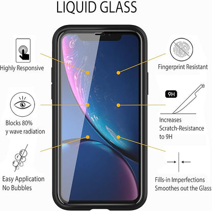 LUVVITT Liquid Glass Screen Protector Scratch and Shatter Resistant Wipe On - Image 5