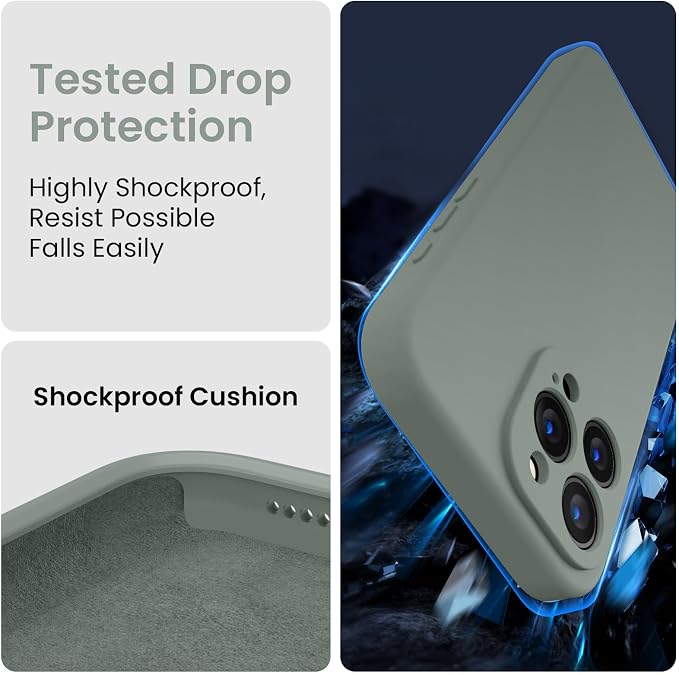 FireNova Designed for iPhone 15 Pro Case, Silicone Upgraded Phone Case with - Image 4