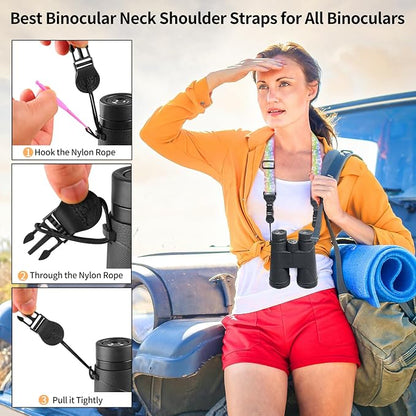FIEIL 5 Pack Adjustable Shoulder Strap, Nylon Camera Strap, Comfortable Neck - Image 4