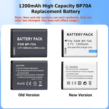 CITYORK 2 Pack BP 70A Replacent Battery - Image 5