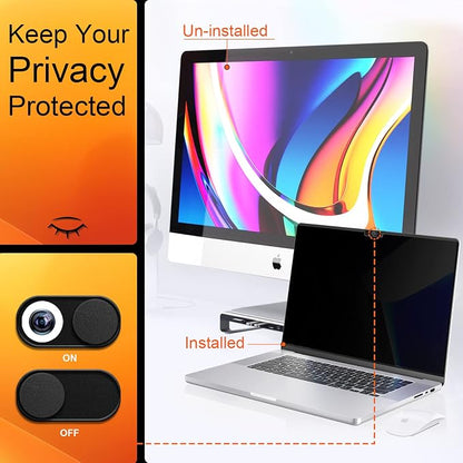 Privacy Screen for MacBook Air 15 Inch 2023-2025, Magnetic Removable Anti Glare - Image 2