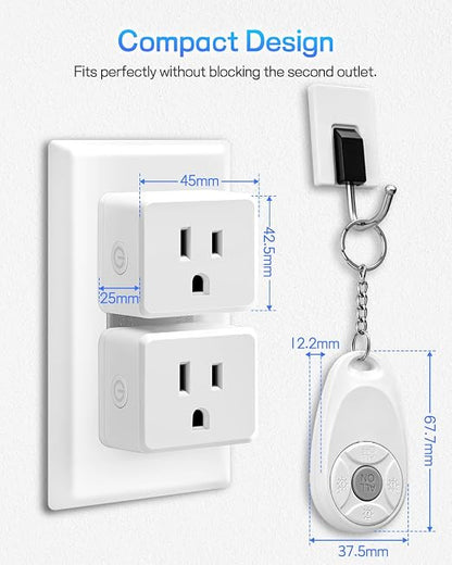 Greencycle Remote Control Outlet, Wireless Light Switch and 3 Outlet Plugs - Image 5