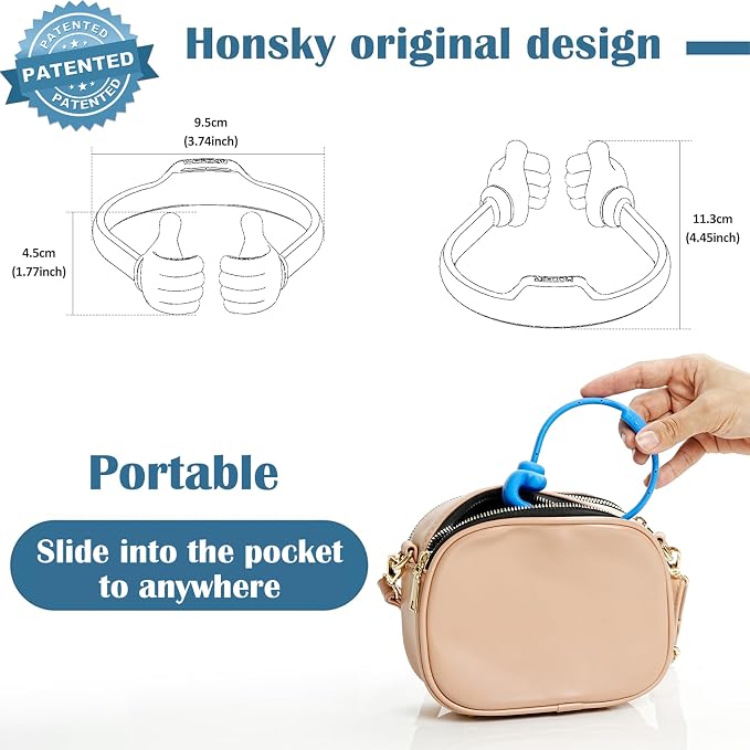 Honsky Thumbs-up Cell Phone Stand Holder, Tablet Stand Cradle - Image 7
