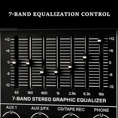 Audio Mixer 8 Channel Professional Mixer Console - Image 4