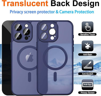 for iPhone 14 Pro Case with Privacy Screen Protector and Camera Protection - Image 2