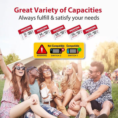 【for Switch 1 Only】 GIGASTONE 512GB Micro SD Card - Image 9
