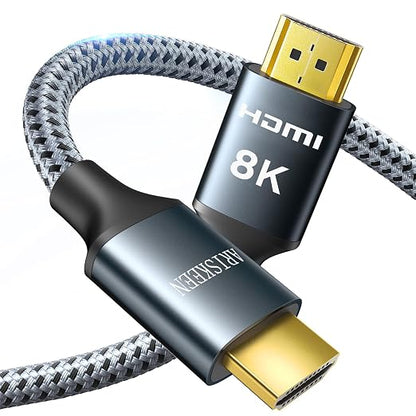 ARISKEEN 8K HDMI Cable 3 FT, 48Gbps High Speed HDMI 2.1 Cable, 8K 60Hz by ARISKEEN