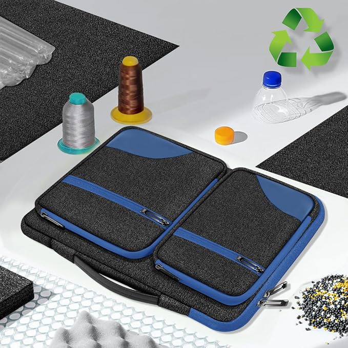 Hseok Ultra-Slim Laptop Case 17 17.3 inches Sleeve Protective PC Briefcase - Image 6