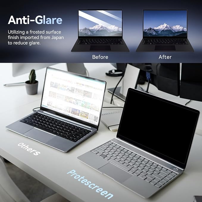 Laptop Privacy Screen 15.6 Inch Compatible - Image 4