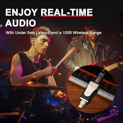 Xvive U45R2 Wireless in-Ear Monitor System Set - Image 6