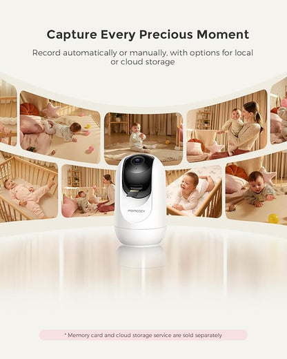 Momcozy Smart WiFi Baby Monitor, APP Control Baby Monitor - Image 8