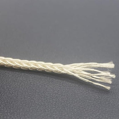 Youkamoo 3.5mm Right Angle 8 Core Silver Plated Copper Braided Replacement - Image 4