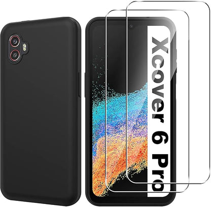 for Samsung Galaxy Xcover 6 Pro Screen Protector Tempered Glass flim+Galaxy by Suttkue