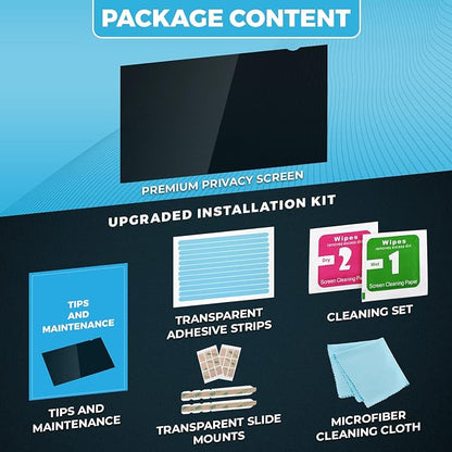 Premium Privacy Screen Filter for 23 Inches Desktop Computer Monitor. Screen - Image 6