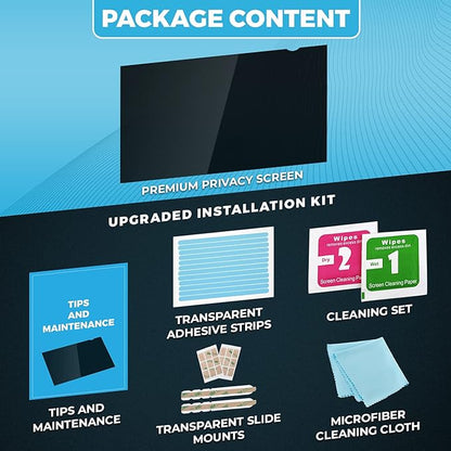 Premium Privacy Screen Filter for 21.5 Inches Desktop Computer Widescreen - Image 6