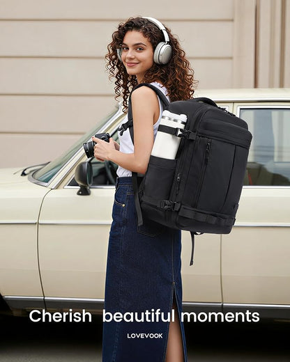 LOVEVOOK Camera Bag Backpack for Photographers, Professional DSLR, SLR & - Image 2