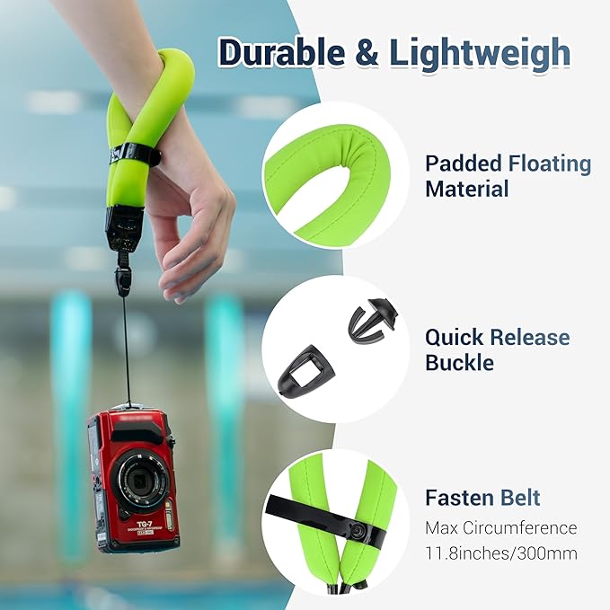 JJC Waterproof Camera Float Floating Strap - Image 3