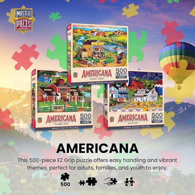 MasterPieces 500 Piece EZ Grip Jigsaw Puzzle - Image 2