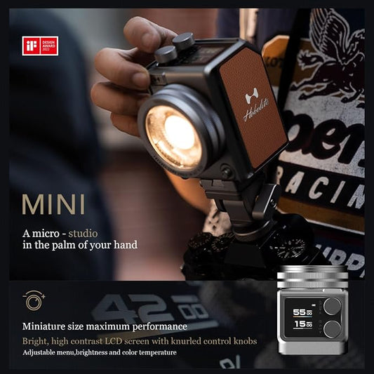 Harlowe Portable Mini LED Photography Lighting Creator Kit, 20W Travel Studio - Image 2
