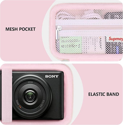 Hard Travel Case for Sony ZV-1F / ZV-1 / ZV-1 II Digital Camera, Storage Holder - Image 4