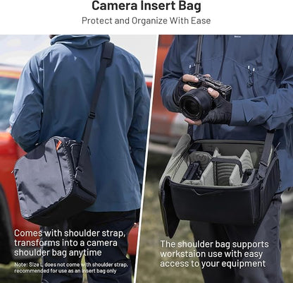PGYTECH Small Camera Insert Bag, Waterproof Lens Pouch - Image 4