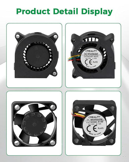 Creality Official K1 Series Fan Combo Pack, 4020 Blower Fan & 3010 Axial Fan - Image 9