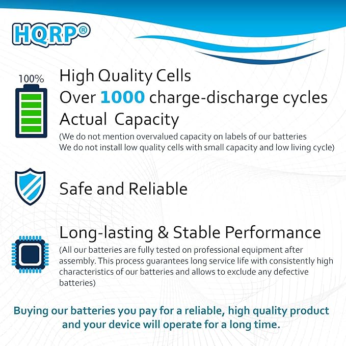 HQRP Cordless Phone Battery Compatible - Image 4