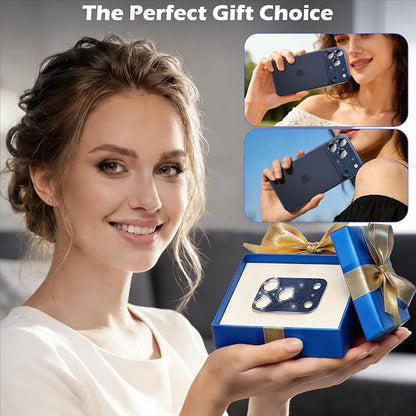 imluckies Compatible with iPhone 17 Pro Camera Lens Protector Bling, Ultra HD - Image 7