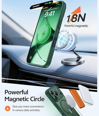 FNTCASE for iPhone 17 Pro Case: Translucent Matte Cases - Image 3