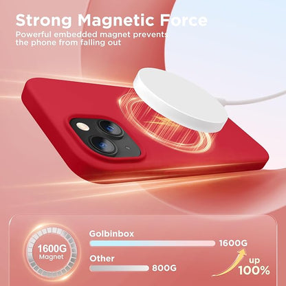 GolbinBox Magnetic for iPhone 13 Case & iPhone 14 Case, Compatible - Image 3