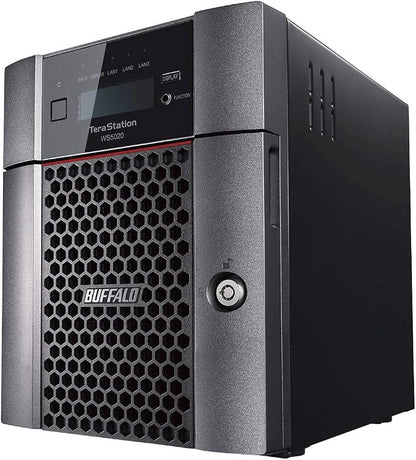 BUFFALO TeraStation WS5420DN 4-Bay Windows Server IoT 2025 Desktop NAS 32TB by BuffaloAmericas