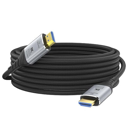 Fiber Optic HDMI Cable 100FT, 8K Long HDMI 2.1 Cable, 48Gbps Ultra High Speed by DGHUMEN