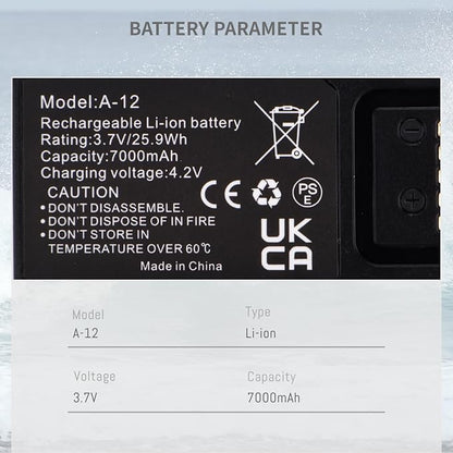 A-12 Upgraded Battery Compatible - Image 3
