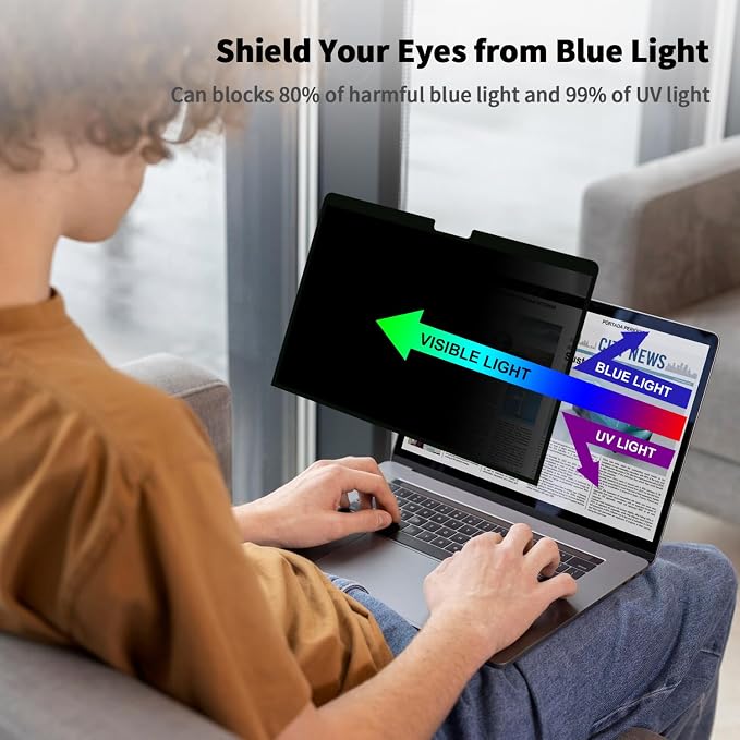 Removable Privacy Screen for MacBook Air 15 Inch - Image 4