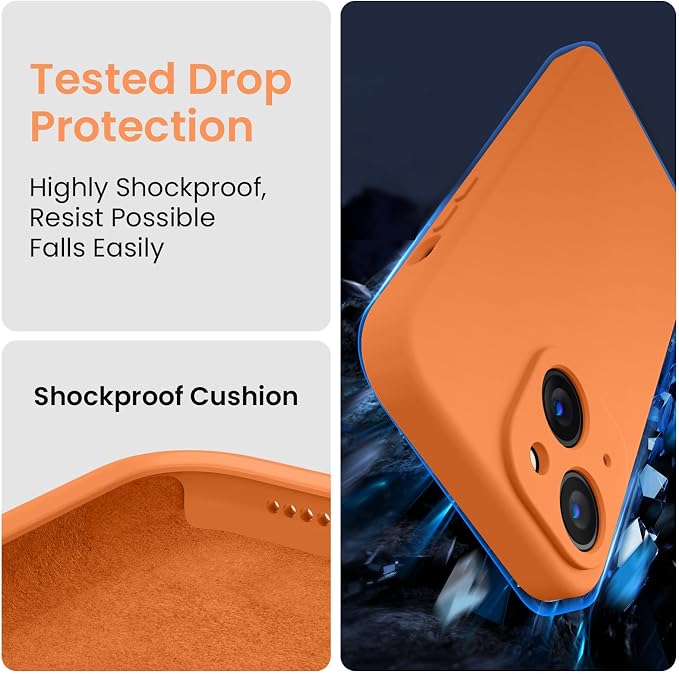 FireNova Designed for iPhone 15 Plus Case, Silicone Case with, Soft - Image 4