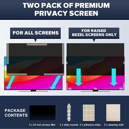 HD Computer Privacy Screen 23.8 inch, Upgraded Computer Privacy Screen - Image 7