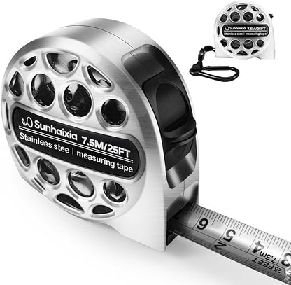 4-in-1 Laser Tape Measure with Laser Level Crosshairs |130ft/40m Laser by SUNHAIXIA