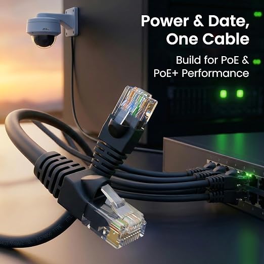GEARit Cat 6 Patch Cables 1 ft Black Cat6 Patch Cables 1ft Black/Ethernet Patch - Image 7