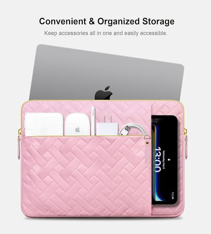 Lacdo Laptop Sleeve Case for 14 inch New MacBook Pro M4/M3/M2/M1 Chips Pro Max - Image 3