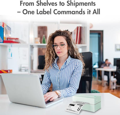 Bluetooth Thermal Shipping Label Printer: 4x6 Wireless Label Maker - Image 8