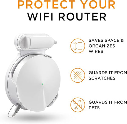 Wi-Fi Wall Shelves, Cable and Power Line Storage Boxes - Image 3